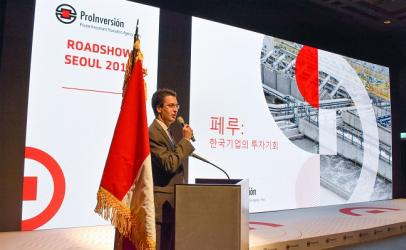 Masificación del gas y PTAR Titicaca captaron interés de inversionistas coreanos