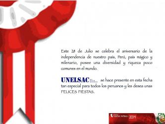 Felices Fiestas Patrias - 2014