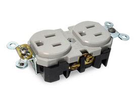 Tomacorriente Doble 2x15a. Gr. Industrial